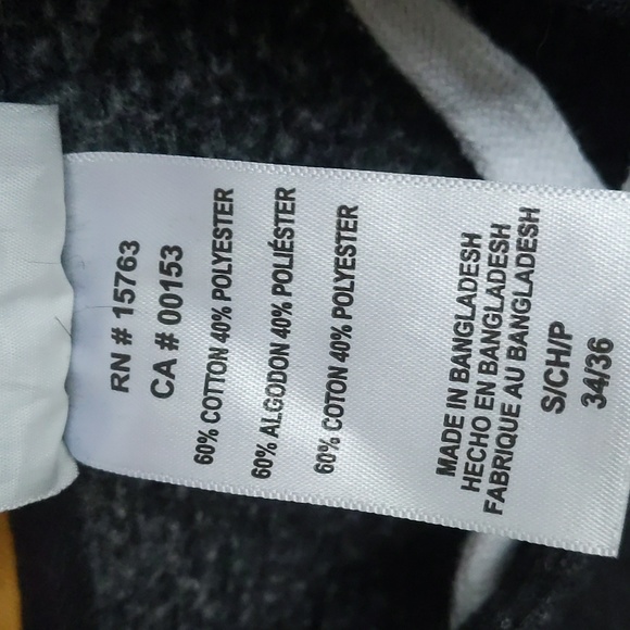 Official NHL Bruins Lace Up Hoodie Sweatshirt - Small - Picture 4 of 5